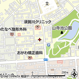 福島県須賀川市北山寺町121周辺の地図