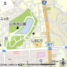 福島県須賀川市北山寺町305周辺の地図