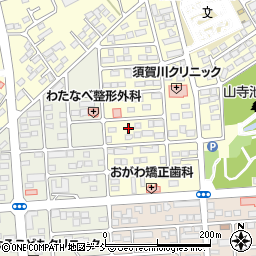 福島県須賀川市北山寺町214周辺の地図