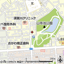 福島県須賀川市北山寺町106周辺の地図