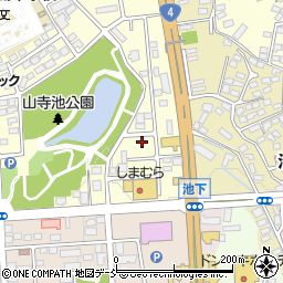 福島県須賀川市北山寺町283周辺の地図