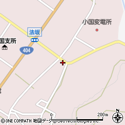 新潟県長岡市小国町法坂699周辺の地図