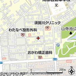 福島県須賀川市北山寺町216周辺の地図
