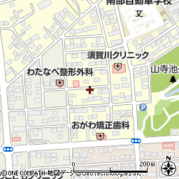 福島県須賀川市北山寺町215周辺の地図
