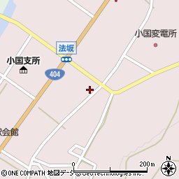 新潟県長岡市小国町法坂680-2周辺の地図