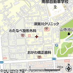 福島県須賀川市北山寺町192周辺の地図