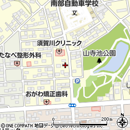 福島県須賀川市北山寺町117周辺の地図