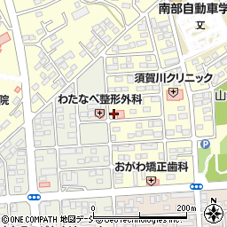 福島県須賀川市北山寺町198周辺の地図
