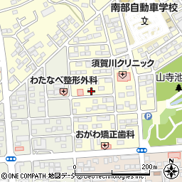 福島県須賀川市北山寺町195周辺の地図