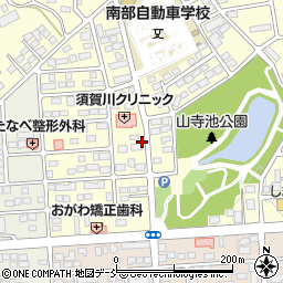 福島県須賀川市北山寺町115周辺の地図