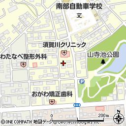 福島県須賀川市北山寺町125周辺の地図
