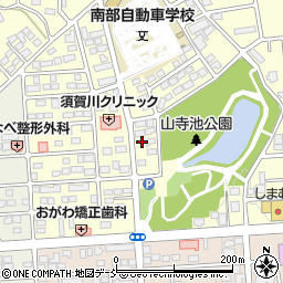 福島県須賀川市北山寺町108周辺の地図