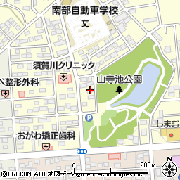 福島県須賀川市北山寺町103周辺の地図