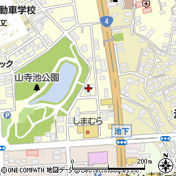 福島県須賀川市北山寺町311周辺の地図