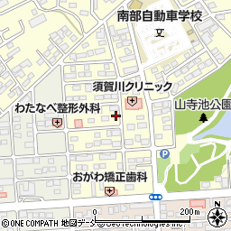 福島県須賀川市北山寺町188周辺の地図