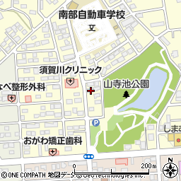 福島県須賀川市北山寺町109周辺の地図