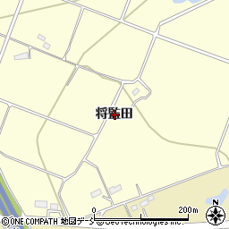 福島県須賀川市森宿将監田周辺の地図