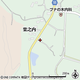 福島県須賀川市矢沢栗之内周辺の地図