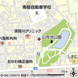 福島県須賀川市北山寺町102周辺の地図