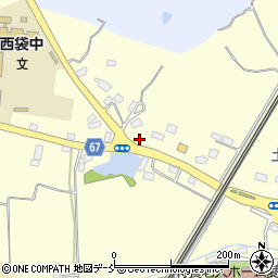 福島県須賀川市吉美根土橋周辺の地図