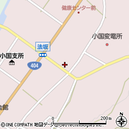 新潟県長岡市小国町法坂937周辺の地図