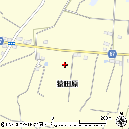 福島県須賀川市吉美根猿田原周辺の地図
