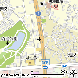 福島県須賀川市北山寺町316周辺の地図