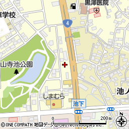 福島県須賀川市北山寺町326周辺の地図