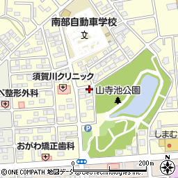 福島県須賀川市北山寺町101周辺の地図