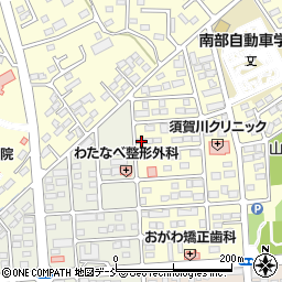 福島県須賀川市北山寺町180周辺の地図