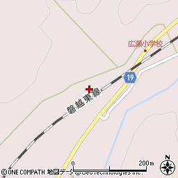 福島県田村市滝根町広瀬石崎周辺の地図