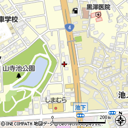 福島県須賀川市北山寺町327周辺の地図