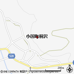 新潟県長岡市小国町桐沢周辺の地図