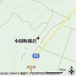 新潟県長岡市小国町横沢1206周辺の地図