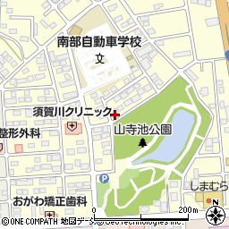 福島県須賀川市北山寺町88周辺の地図