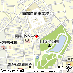 福島県須賀川市北山寺町65周辺の地図