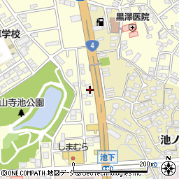 福島県須賀川市北山寺町315周辺の地図