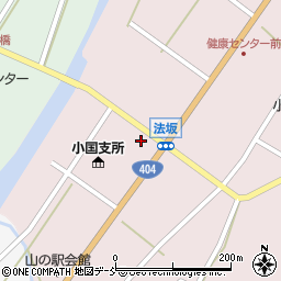 新潟県長岡市小国町法坂738周辺の地図