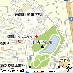 福島県須賀川市北山寺町86周辺の地図