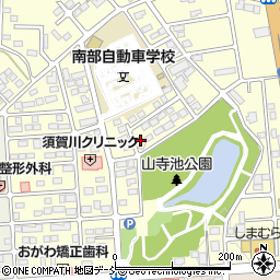 福島県須賀川市北山寺町89周辺の地図