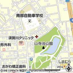 福島県須賀川市北山寺町87周辺の地図