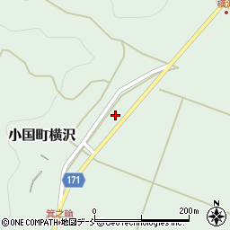 新潟県長岡市小国町横沢1455周辺の地図