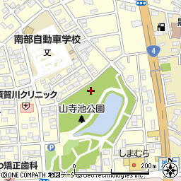 福島県須賀川市北山寺町346周辺の地図