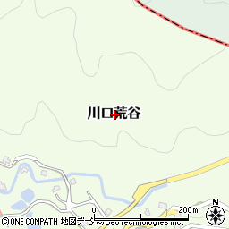 新潟県長岡市川口荒谷周辺の地図