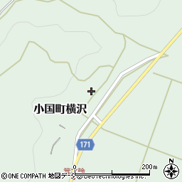 新潟県長岡市小国町横沢1204周辺の地図