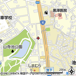 福島県須賀川市北山寺町329周辺の地図