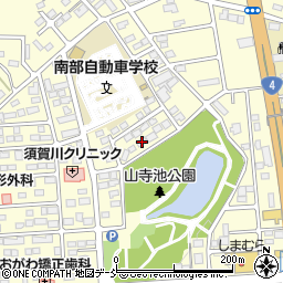 福島県須賀川市北山寺町84周辺の地図