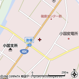 新潟県長岡市小国町法坂932周辺の地図