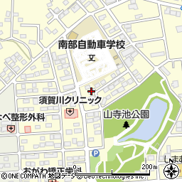 福島県須賀川市北山寺町62周辺の地図