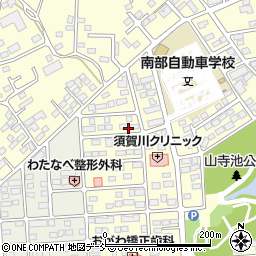 福島県須賀川市北山寺町159周辺の地図